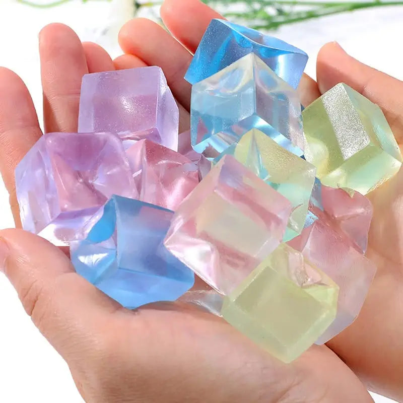 Square Ice Stress Ball Fidget Toy!