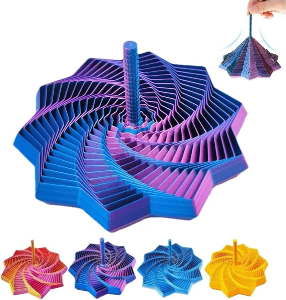 JoyGum Whirling Spiral Hexagon Spinner!