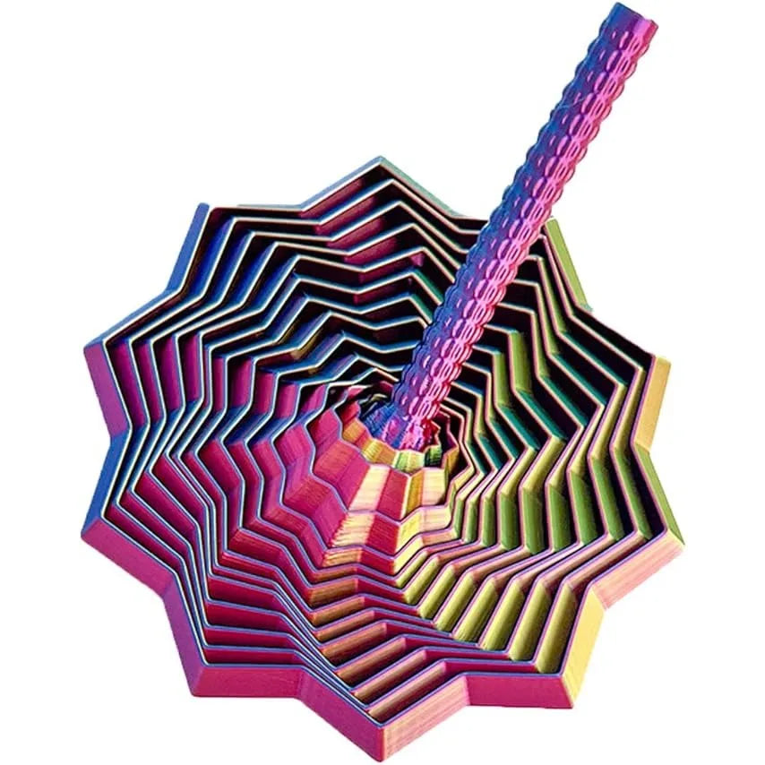 JoyGum Whirling Spiral Hexagon Spinner!
